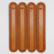 Rattan coat rack edited by Uluv in the 1960s