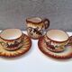 Part of a Quimper ceramic dinner service signed Paul Fouillen