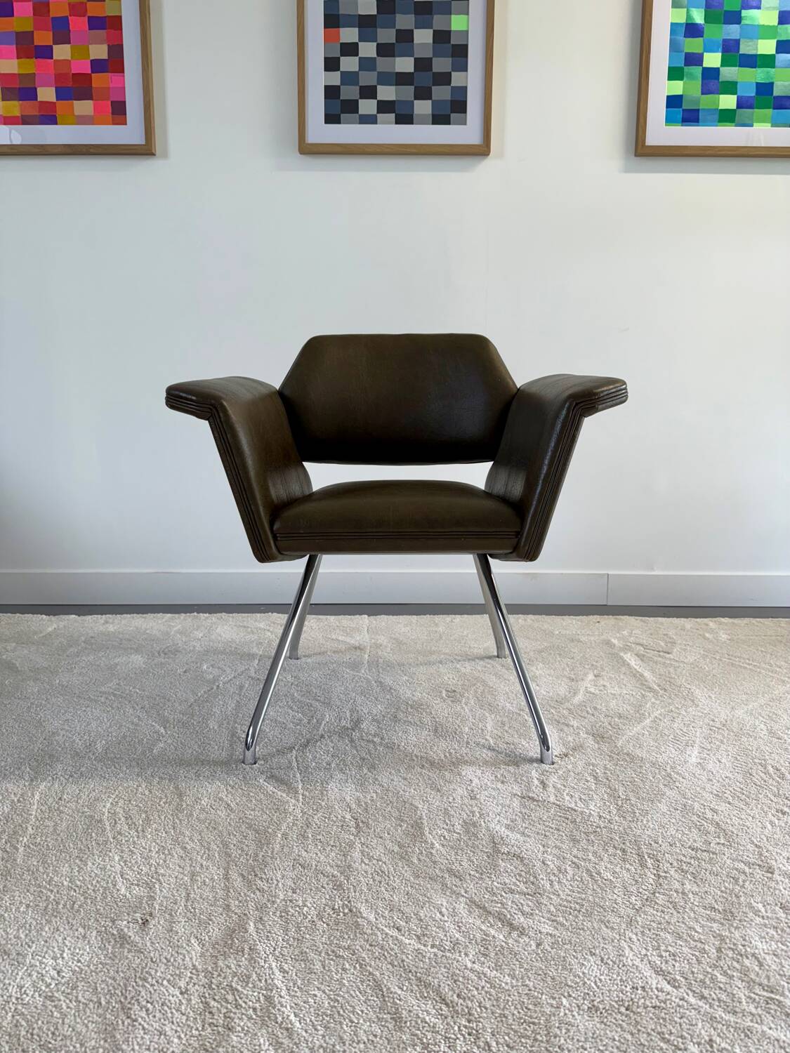 Fauteuil Joseph André motte pour Steiner 1958