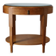 Guéridon en noyer Art déco 1930