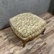 Louis XV style pouf or ottoman in cherry wood