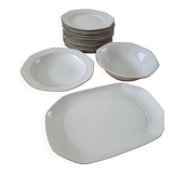 Assorted plates and dishes