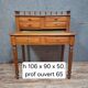 Antique Louis Philippe style desk with a tiered design - walnut - 19th century