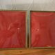 Photo frames, convex glass and gilded brass, 1960s-1970s