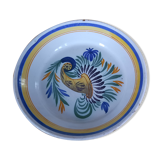 Plate in old earthenware