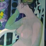 Original lithograph signed Camille Hilaire