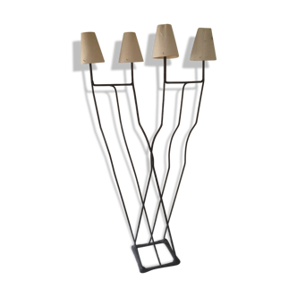 Floor lamp in iron