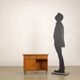 Mahogany furniture Italy 1950s