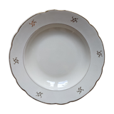 Old vintage Villeroy dish and boch porcelain iron earth