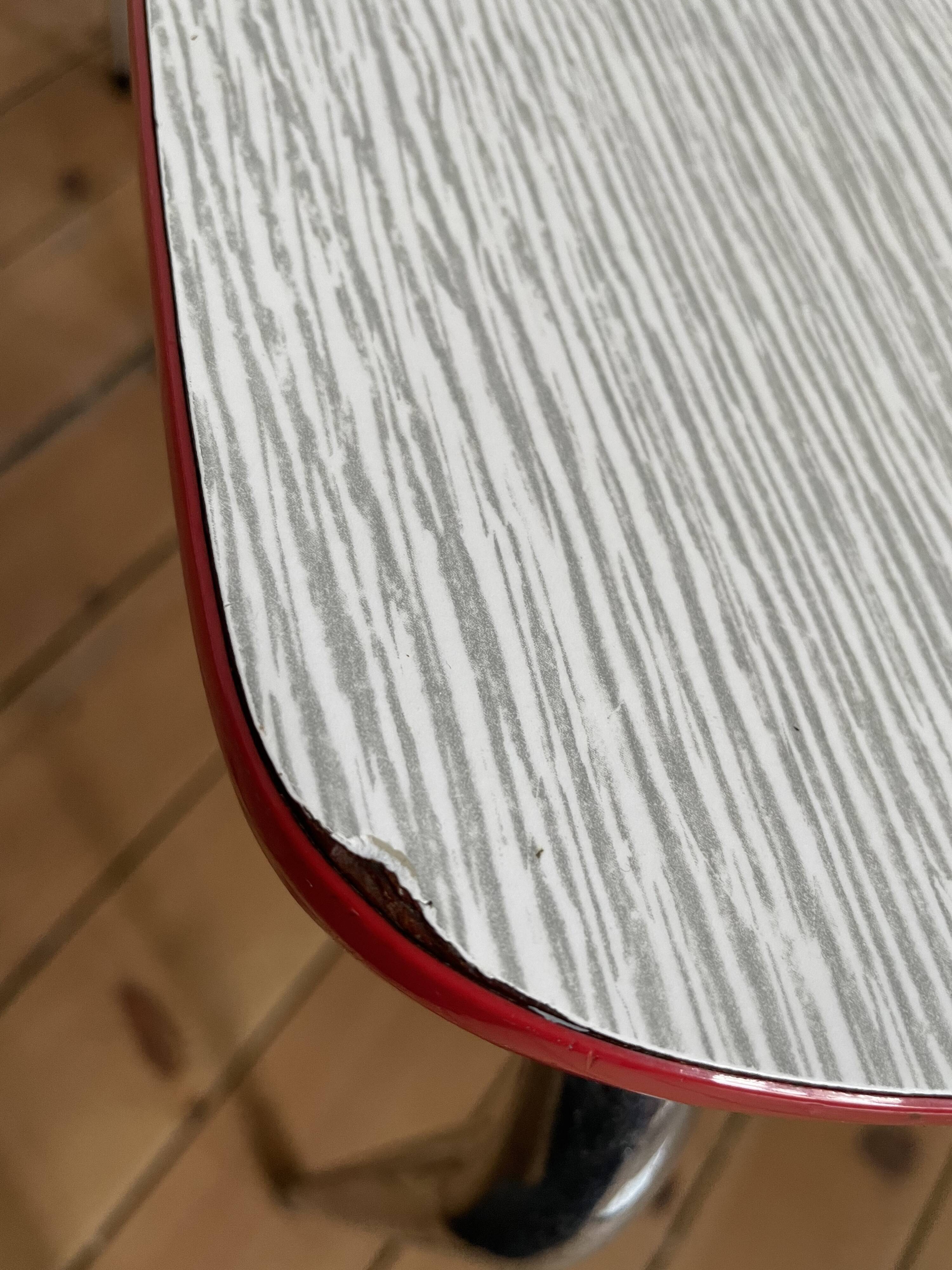 Set of 3 60s Formica chairs