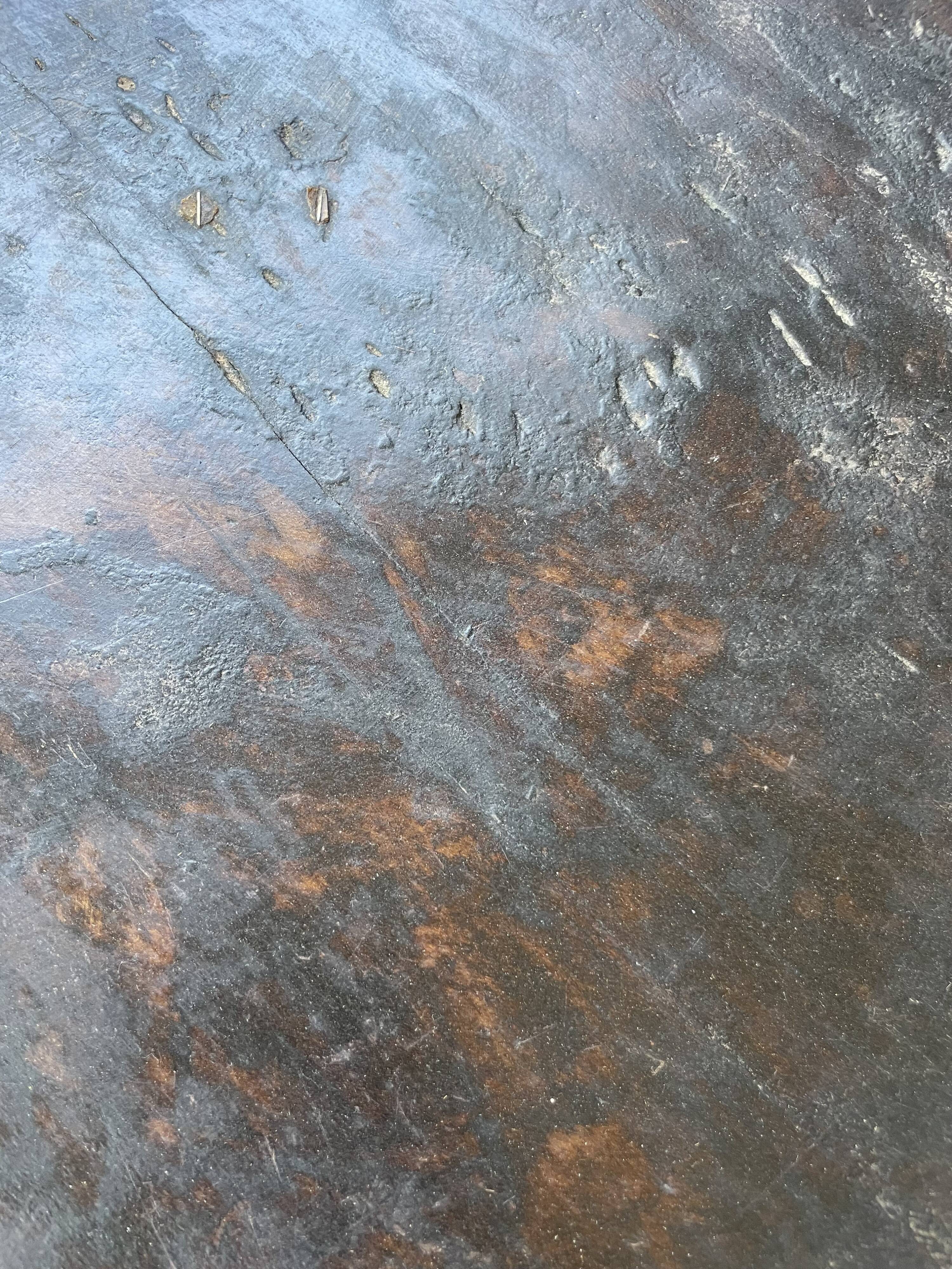 Plat en bois berbère XXL