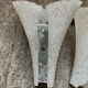 Pair of vintage wall lamps from the 60s in Perspex