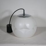 Ceiling Lamp Opal Glass 1970s Peill Putzler Design