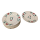 Service assiettes creuses et compotier" Terre de Fer"