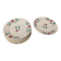Service assiettes creuses et compotier" Terre de Fer"
