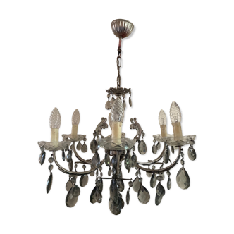 Vintage chandelier with tassels