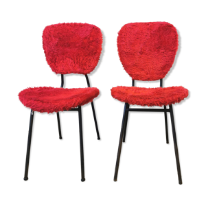 paire de chaises vintage - moumoute