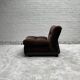 3 amantas in brown corduroy by Mario Belinni for B&B Italia