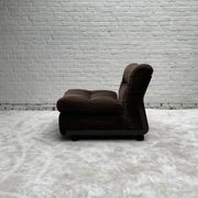3 amantas in brown corduroy by Mario Belinni for B&B Italia