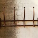 Curved wooden wall door, 50's.