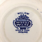 Set of 3 “Willow” cereal bowls from Woods & Sons England