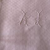 Monogrammed tablecloth aj