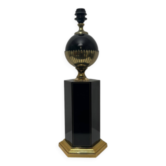 Large vintage Edson Dauphin table lamp