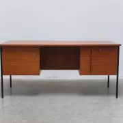 Minimalist freestanding desk by Günter Renkel for REGO, 1960s