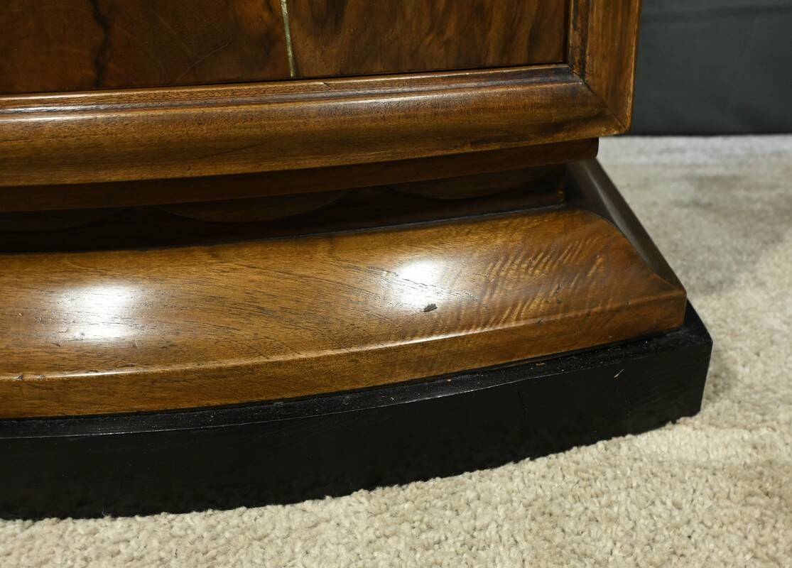 Nightstand in Walnut, Art Deco – 1930