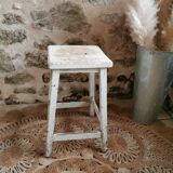 Weathered workshop stool