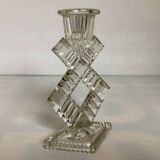 Art Deco geometric candle holder
