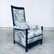 Galaxy Peggy High Armchair by Umberto Asnago for Giorgetti, Italy, 1990s