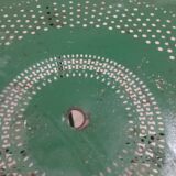 Old metal garden table