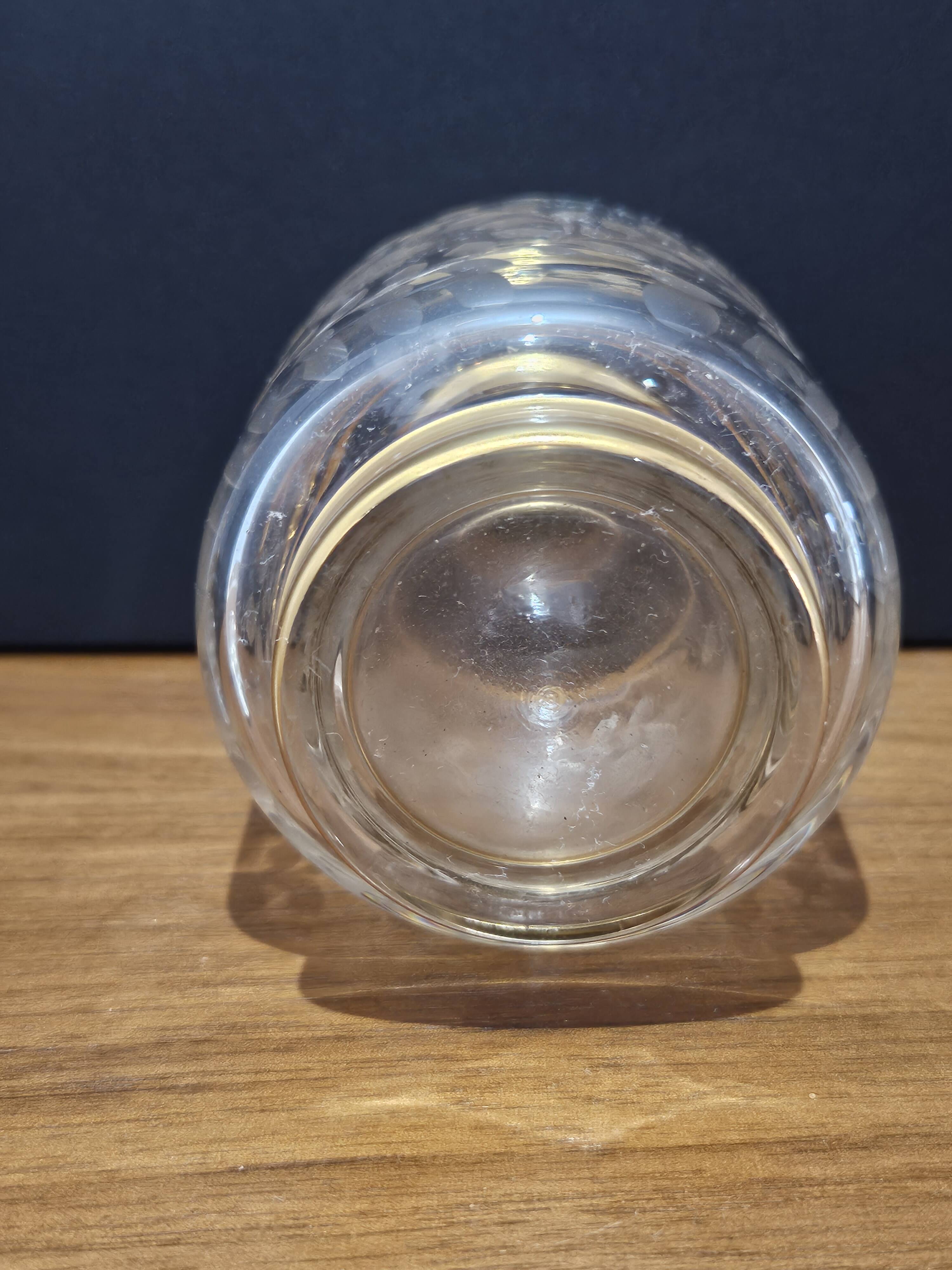 Luxurious Baccarat Crystal Flacon, France, 1890-1910