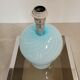 Davinvi Italian table lamp base in blue glass from the 70s