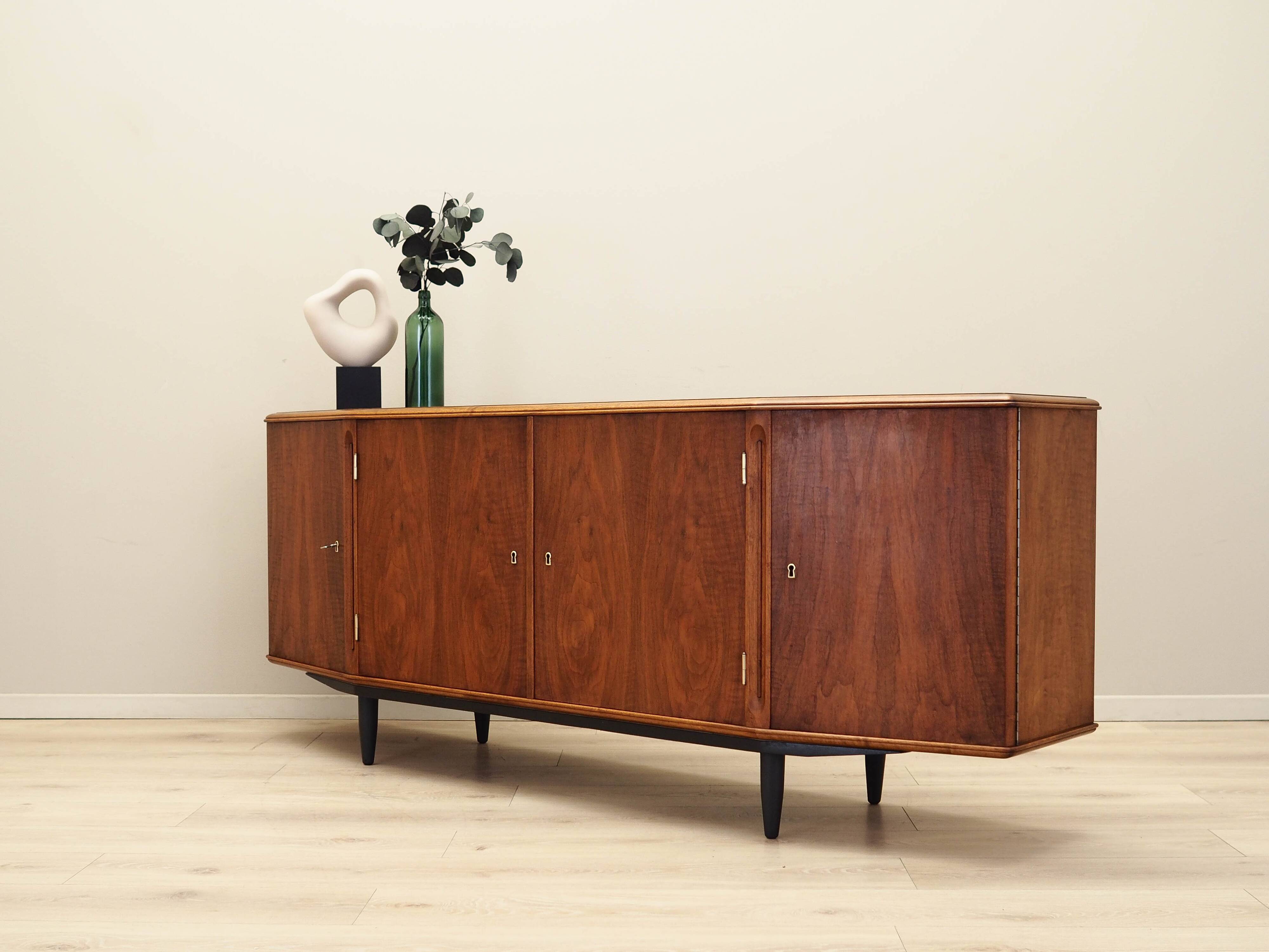 Walnut sideboard, Danish design, 1960s, production: Denmark