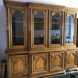 Solid oak library