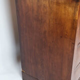 Empire chest of drawers with four drawers of mahogany, 1840s