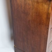 Empire chest of drawers with four drawers of mahogany, 1840s