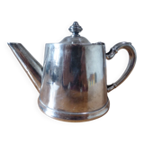 Silver-plated metal teapot vintage potter 240546