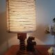 Lampe ours en bois