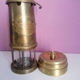 Miner's lamp British coal mining Wales UK
