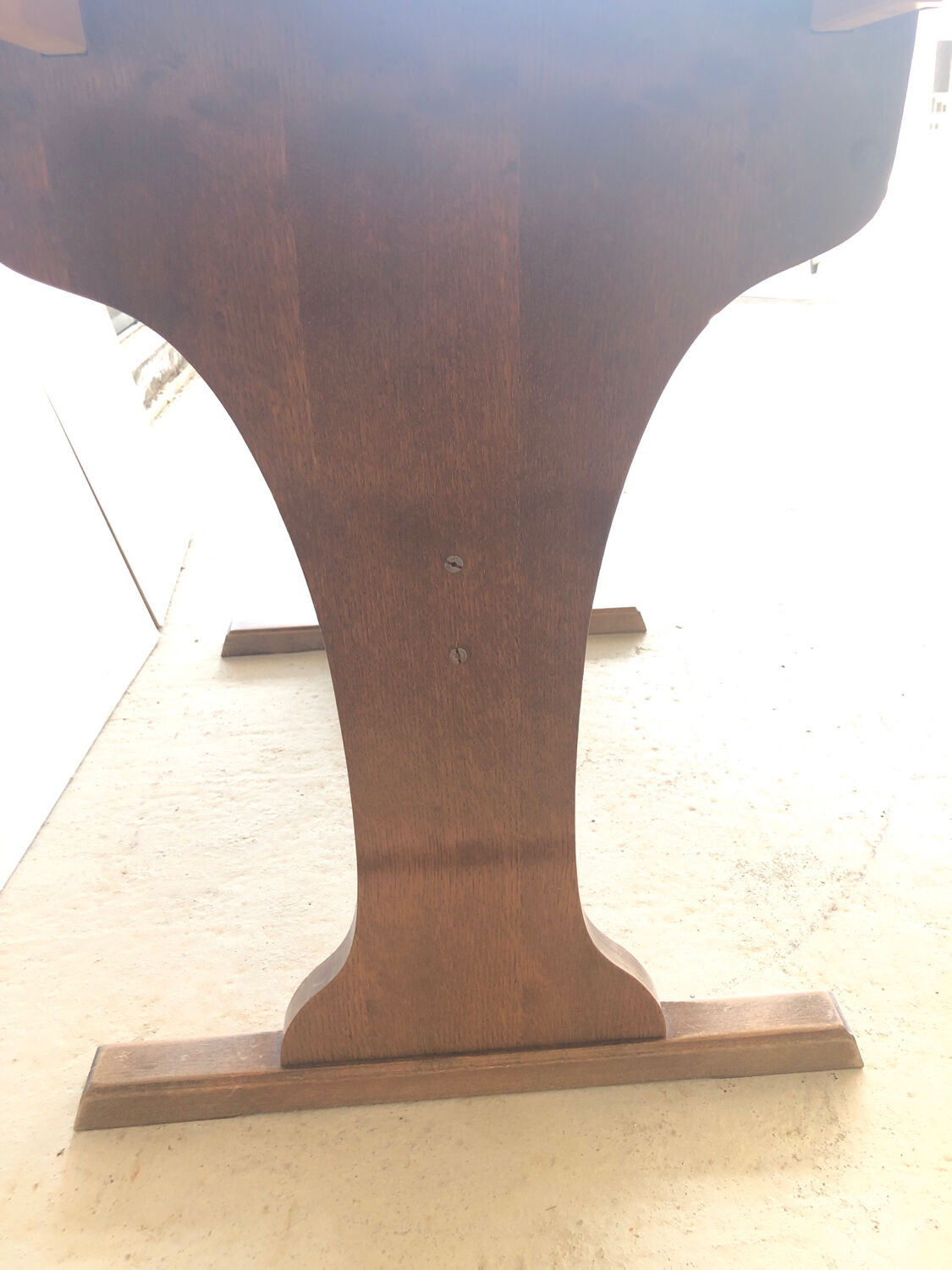 Table bistrot Vintage en bois avec rallonge