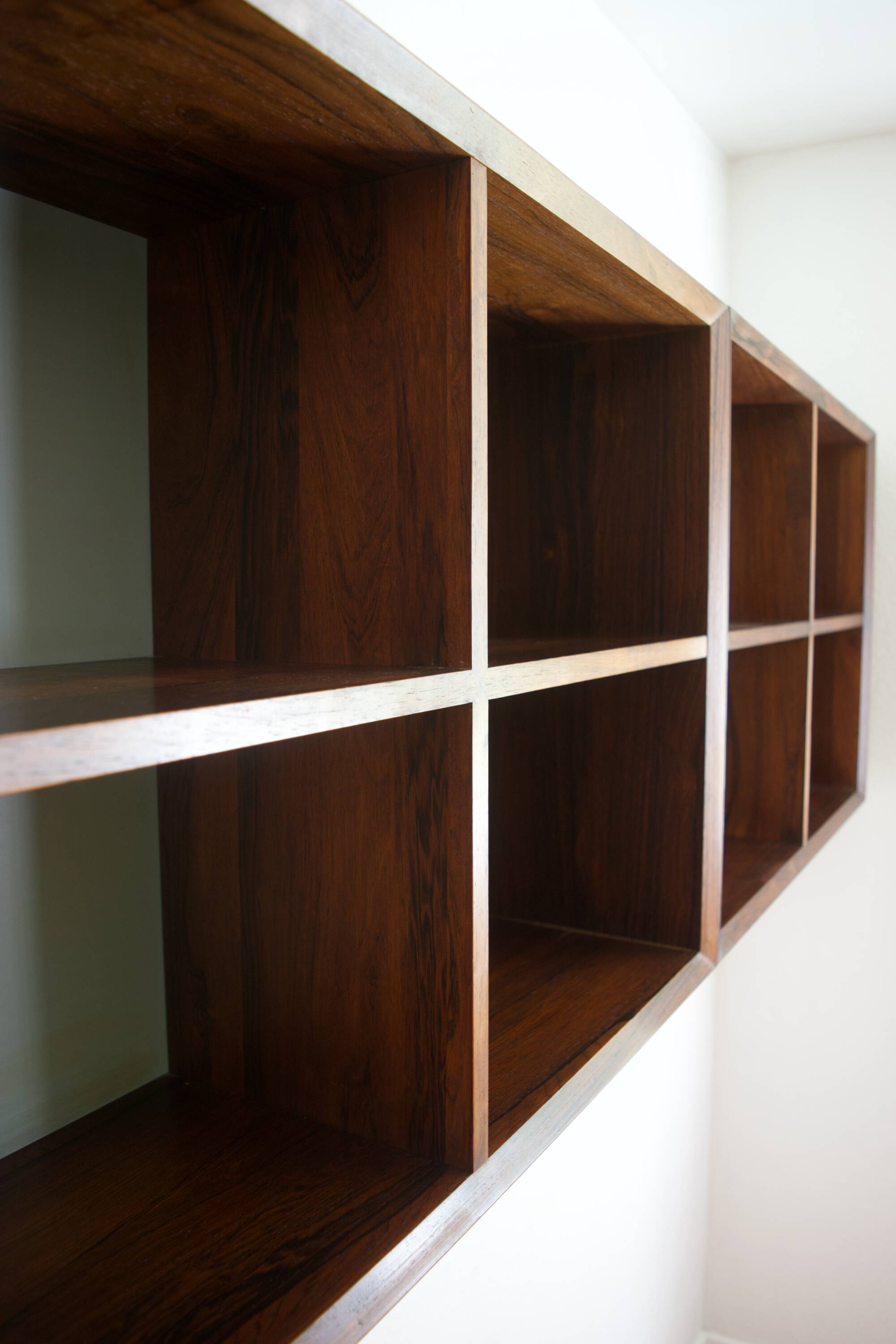 Vintage Danish Rosewood Wall Cabinets by Poul Cadovius, 1969