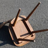 4 chairs Baumann v2 red skai