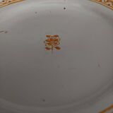 Moustiers earthenware plate, early 19th century