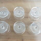 6 cavalier champagne glasses