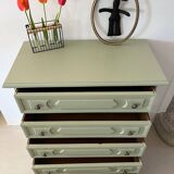 Commode ancienne relookée 5 tiroirs