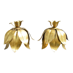 Paire de suspensions - forme fleurs
