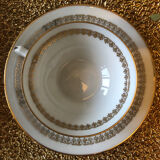 Coffee service with gilding limoges enamels